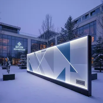 Аренда Баннер Vikuflex литой транслюцентный Backlit 440 гр 50х3,2 м матовый в Sport Inn Hotel & Wellness — ART SPACE