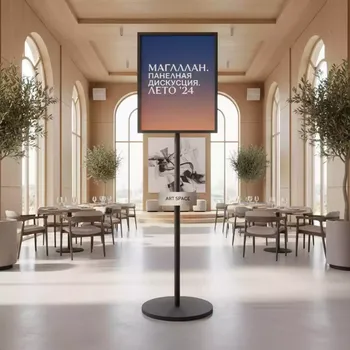Аренда Указатели напольные в ресторане «Магеллан» — ART SPACE