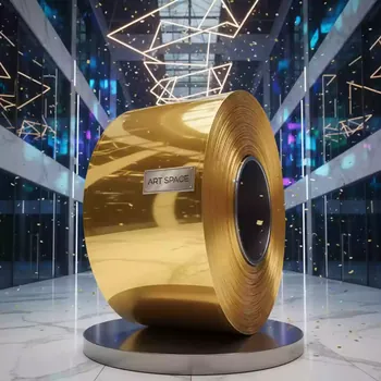 Аренда Пленка витражная плоттерная Oracal 8810 F091 Gold 1х50 м в МФК «Горный» — ART SPACE