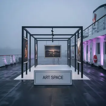 Аренда Фотовыставка уличная на теплоходе «Дагомыс» — ART SPACE