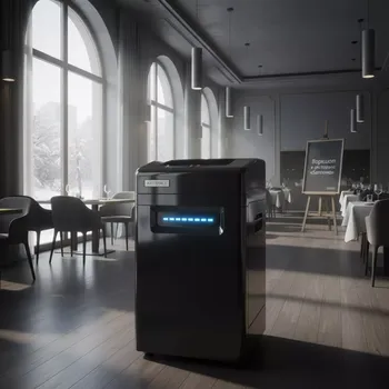 Аренда Шредер уничтожитель Gladwork Ecstaze 40CD Lux черный в ресторане «Sanremo» — ART SPACE