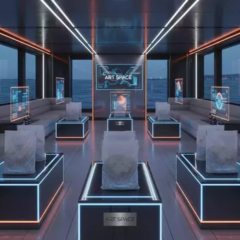 Аренда Штукатурка цементная ВОЛМА Акваслой на VIP теплоходе (Морпорт Сочи) — ART SPACE