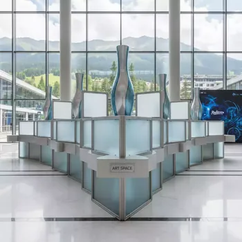 Аренда Вазы декоративные для монтажа в Radisson Hotel Rosa Khutor — ART SPACE
