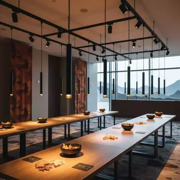 Аренда Светильник трековый подвесной ЭРА TR 45 GU10 в Imeretinskiy Hotel — ART SPACE