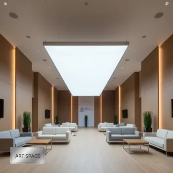 Аренда Световая подвесная панель "Клик" в Cosmos Sochi Hotel — ART SPACE