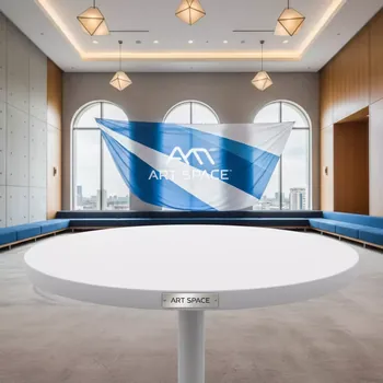 Аренда Стол пластиковый Max Table Ø90 в Mövenpick Hotel — ART SPACE