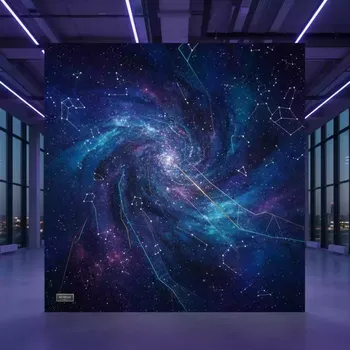 Аренда Полотна звездного неба в МФК «Горный» — ART SPACE