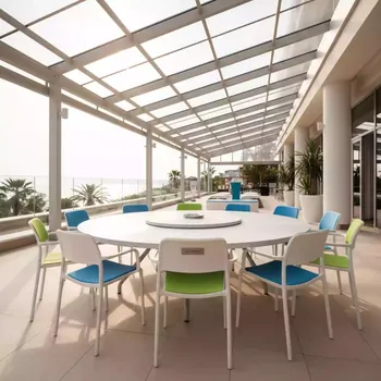 Аренда Комплект мебели пластиковой Sky Pro диаметр 105 в Swissôtel Resort Sochi Kamelia — ART SPACE