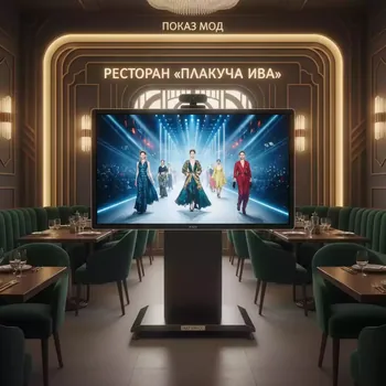 Аренда Интерактивная панель IP 86 A14 в ресторане «Плакучая Ива» — ART SPACE