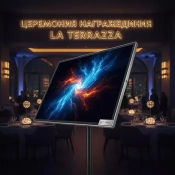 Аренда Панель профессиональная Prestel SFD 43A 43 в ресторане «La Terrazza» — ART SPACE