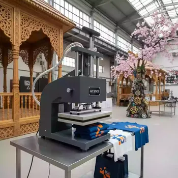 Аренда Пресс термотрансферный SCHULZE Pneu Press 40х50 см в этно-парке «Моя Россия» — ART SPACE