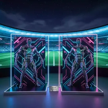 Аренда Фотозона тантамарески футбольные в VK Stadium Sirius — ART SPACE