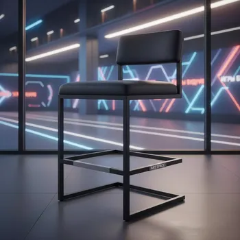 Аренда Барный стул Zeta Black на Сочи Автодроме — ART SPACE