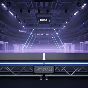 Аренда Подиум 10х8 для показов и концерта в ледовой арене «Шайба» — ART SPACE