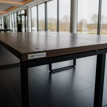 Аренда Стол Лидер 2 2000х900 венге черный в Sport Inn Hotel & Wellness — ART SPACE