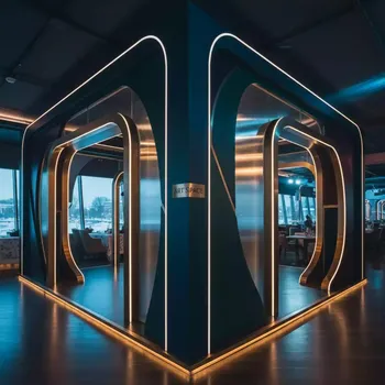 Аренда Разработка индивидуальной фотозоны в ресторане «Паруса» — ART SPACE