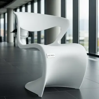 Аренда Стул белый Solaia в Green Flow Hotel — ART SPACE