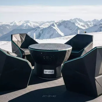 Аренда Комплект мебели пластиковой Clip 80 Darsena в Skypark Sochi — ART SPACE