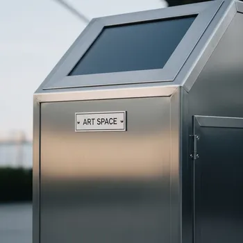Аренда Стойка мобильная inox InterTouch SNM 01 D в Гранд Отель Поляна — ART SPACE