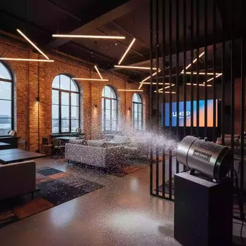 Аренда Снег машина Snow Mixer в ресторане «Магеллан» — ART SPACE