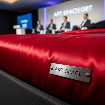 Аренда Покрывало атласное красное в Novotel Resort — ART SPACE