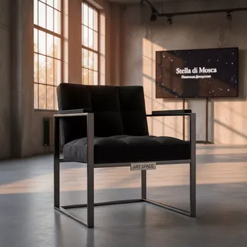 Аренда Стул Washington велюр черный в Stella di Mosca — ART SPACE