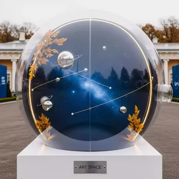 Аренда Фотозона Чудо шар Космос в усадьбе Голицына — ART SPACE