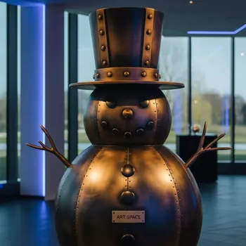 Аренда Снеговик в цилиндре большой в Radisson Collection Paradise — ART SPACE