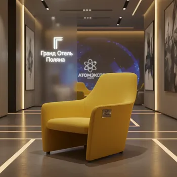 Аренда Кресло Yellow Vitio в Гранд Отель Поляна — ART SPACE