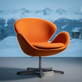 Аренда Кресло Swan оранжевое в Skypark Sochi — ART SPACE