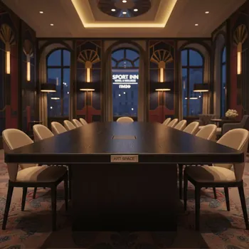 Аренда Стол Лидер 1 1300х800 черный бук кромка ПВХ в Sport Inn Hotel & Wellness — ART SPACE