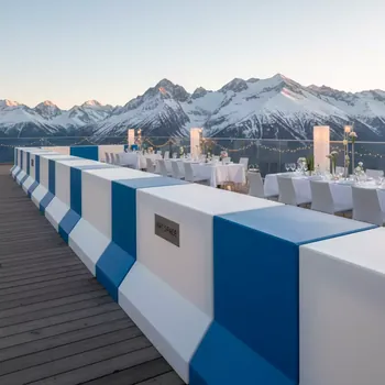 Аренда Ограждение водоналивное на площадке Rosa Peak (2320м) — ART SPACE