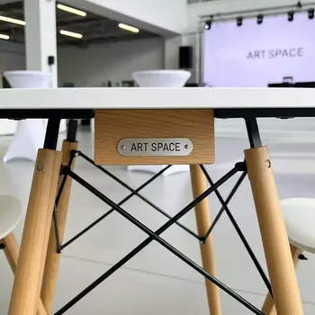 Аренда Стол Eames DSW круглый D 90 см в Ледовом дворце «Айсберг» — ART SPACE