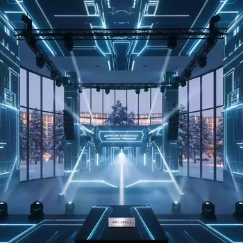 Аренда Шоу световое 3D в санатории «Черноморье» — ART SPACE
