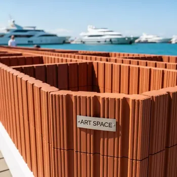 Аренда Бордюр садовый Prosperplast Palisada 2,35 м терракот на парусной регате (Сочи) — ART SPACE
