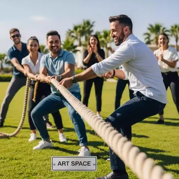 Аренда Перетягивание каната в Gamma Sirius — ART SPACE