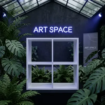 Аренда Белый стеллаж куб Сочи для Игромир | ART SPACE