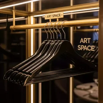 Аренда Плечики пластиковые для гардероба в ресторане «Высота 5642» — ART SPACE