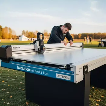 Аренда Стол Evolution Bench 190 для резака KeenCut Evolution E2 1,6 м на пляже «Мандарин» — ART SPACE