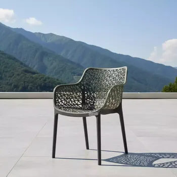 Аренда Кресло пластиковое плетеное Capri на курорте «Газпром» (Альпика) — ART SPACE