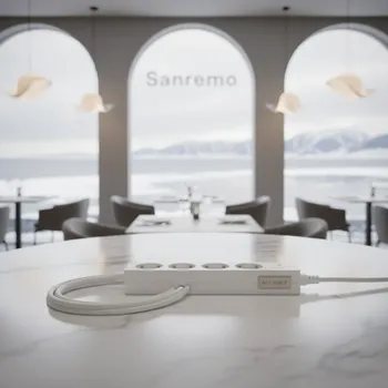 Аренда Сетевой фильтр Power Cube SPG B 10 WHITE 3 м 5 розеток белый в ресторане «Sanremo» — ART SPACE