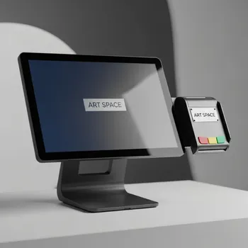 Аренда Сенсорный Монитор POS NEC 17 дюймов MultiSync LCD175MCR со считывателем магнитных карт в Stella di Mosca — ART SPACE