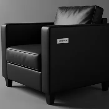 Аренда Кресло Комфорт экокожа черное в Mercure Сочи Центр — ART SPACE