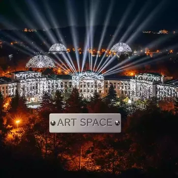 Аренда Световых Крышных Установок в санатории «Сочи» — ART SPACE
