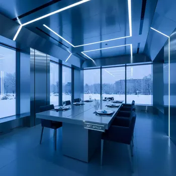 Аренда Комплект DECO 6 PLUS с прямоугольным столом серый в отеле Radisson Lazurnaya — ART SPACE