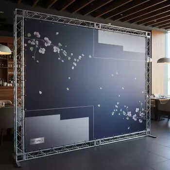 Аренда Пресс волл 3х3 в ресторане «Sanremo» — ART SPACE