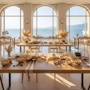 Аренда Мастер класс интерьерный венок в Pullman Sochi Centre — ART SPACE