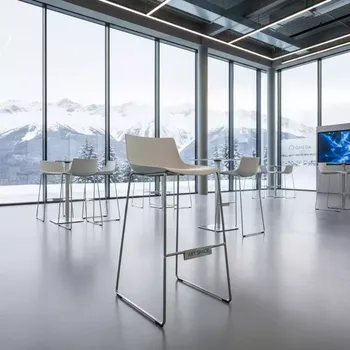 Аренда Стул барный пластиковый Joy S Bar в Omega Sirius — ART SPACE