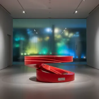Аренда Стол катушка красный в санатории «Металлург» — ART SPACE
