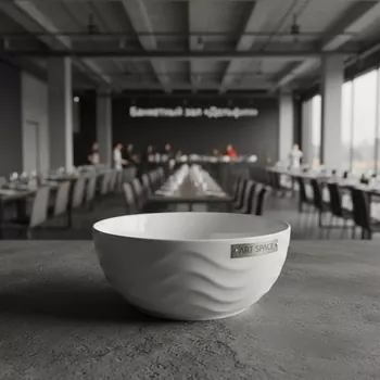 Аренда Пиала Chan Wave 250 мл D 103 мм H 50 мм в банкетном зале «Дельфин» — ART SPACE